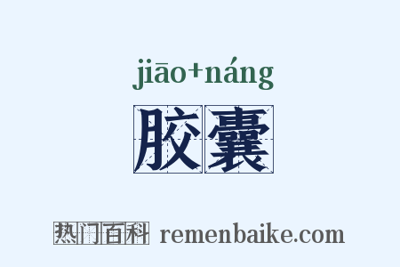 胶囊是什么意思的图片